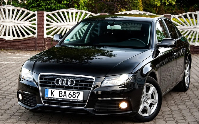 Audi A4 cena 39800 przebieg: 190000, rok produkcji 2010 z Lipno małe 781